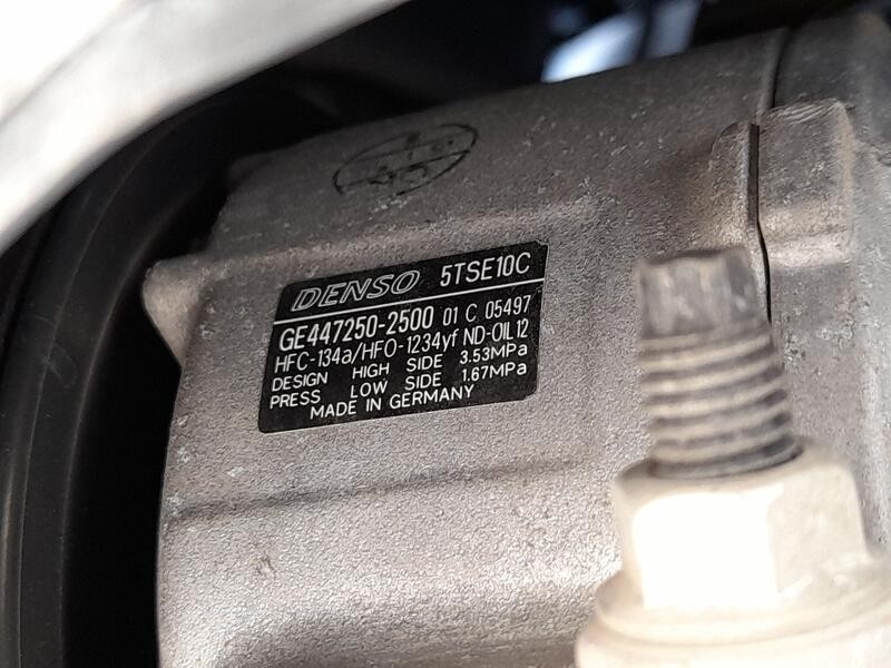 Recambio de compresor aire acondicionado para toyota yaris (_p13_) 1.5 (nsp131_) referencia OEM IAM 4472502500 DENSO 5TSE10C