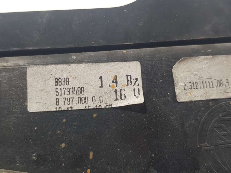 Recambio de electroventilador para fiat nuova 500 (150) pop referencia OEM IAM 0052092163 878300600 DENSO