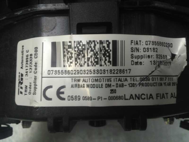 Recambio de kit airbag para peugeot boxer camión 335 l2 bluehdi 130 referencia OEM IAM 7355860290 S/SALPICADERO NI PRETENSORES 