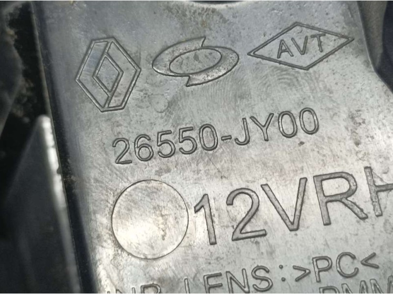 Recambio de piloto trasero derecho para renault koleos dynamique referencia OEM IAM 26550JY00  EXTERIOR