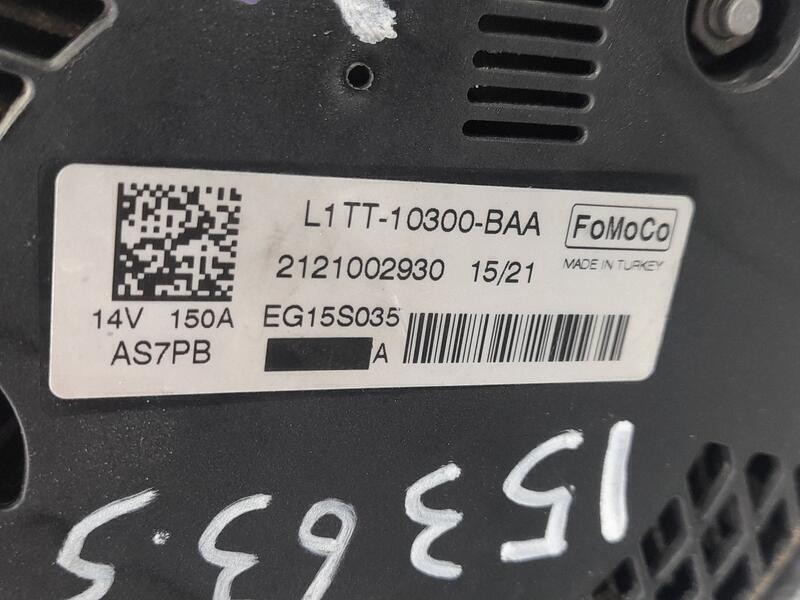 Recambio de alternador para ford puma st-line referencia OEM IAM L1TT10300BAA EG15S035 FOMOCO 