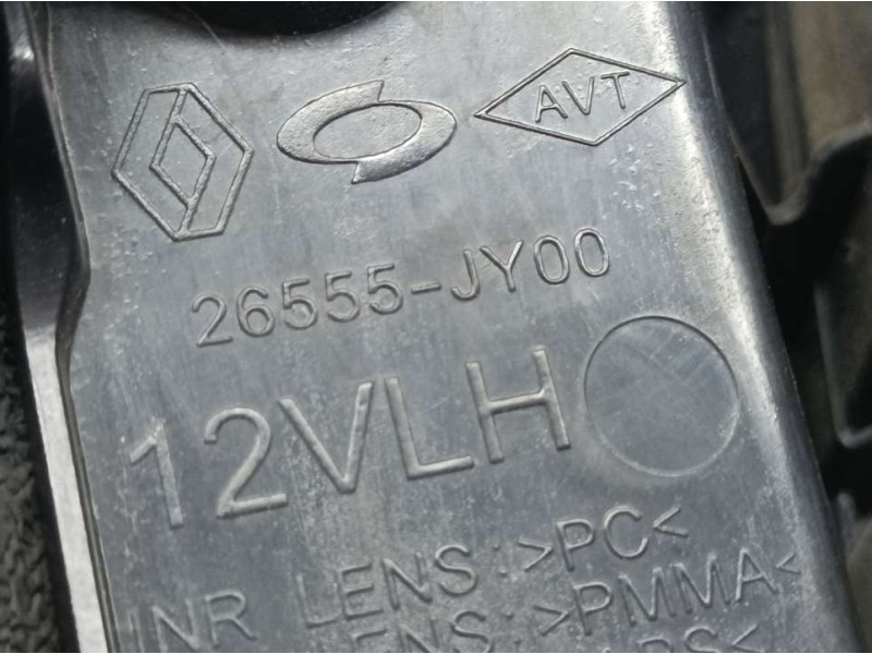 Recambio de piloto trasero izquierdo para renault koleos dynamique referencia OEM IAM 26555JY00  EXTERIOR