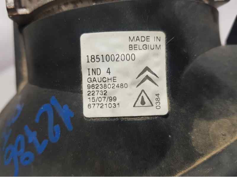 Recambio de faro antiniebla izquierdo para citroën xsara berlina 1.6 lx referencia OEM IAM 9623802480  