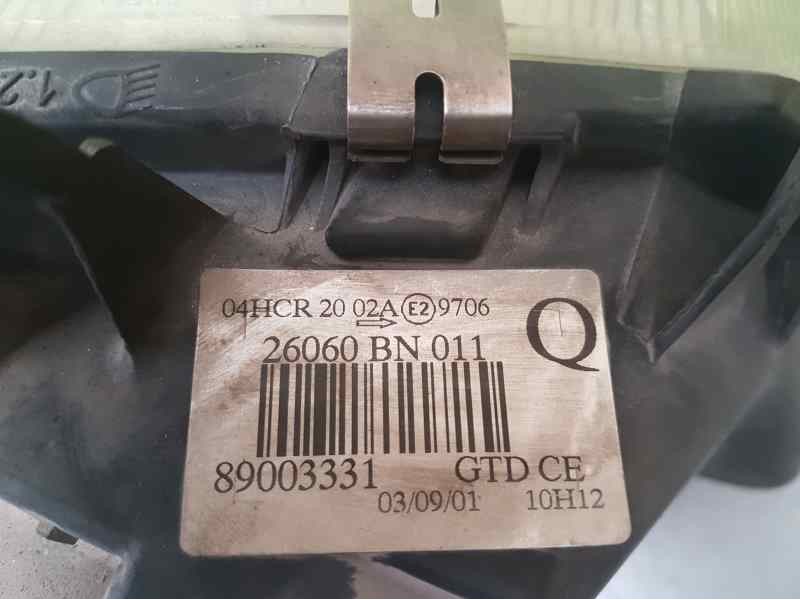Recambio de faro izquierdo para nissan almera (n16/e) acenta referencia OEM IAM 26060BN011 89003331 