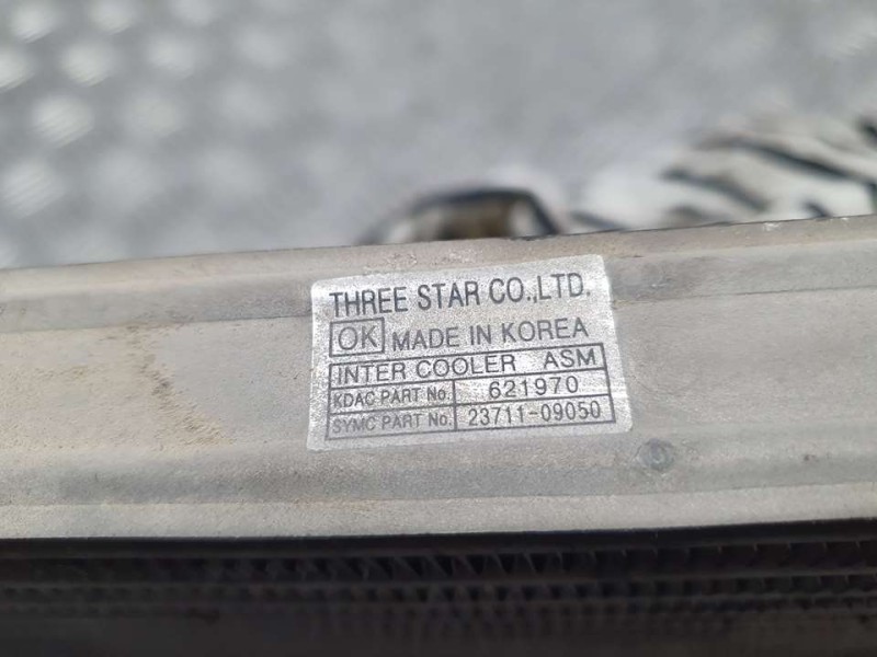 Recambio de intercooler para ssangyong kyron 200 xdi premium 4wd referencia OEM IAM 2371109050 621970 
