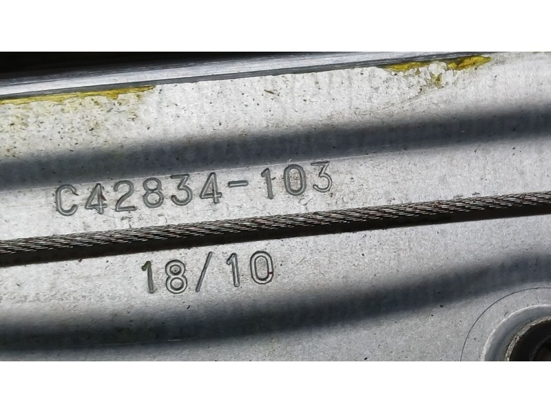 Recambio de elevalunas trasero derecho para renault talisman (lp_) 1.5 dci 110 referencia OEM IAM 827200125R ELECTRICO 2 PINS C4