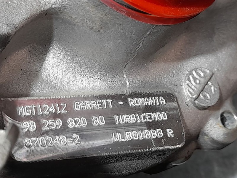 Recambio de turbocompresor para ds 3 crossback 1.2 12v puretech referencia OEM IAM 9825982080  