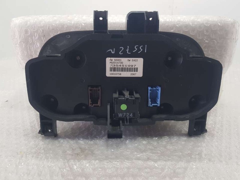 Recambio de mando climatizador para fiat nuova 500 (150) pop referencia OEM IAM 735451997 1001758 DENSO