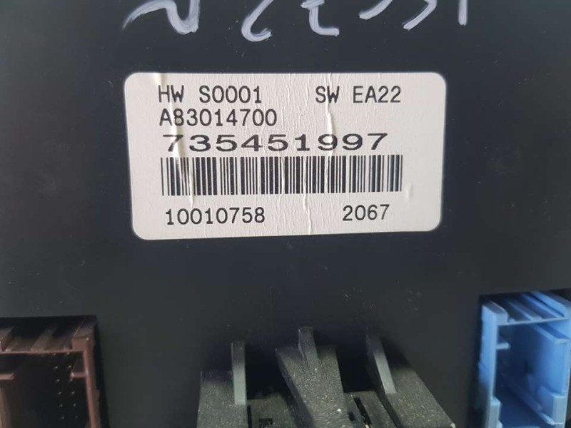 Recambio de mando climatizador para fiat nuova 500 (150) pop referencia OEM IAM 735451997 1001758 DENSO