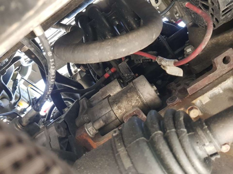 Recambio de motor arranque para fiat nuova 500 (150) pop referencia OEM IAM 55193356 S114906 HITACHI