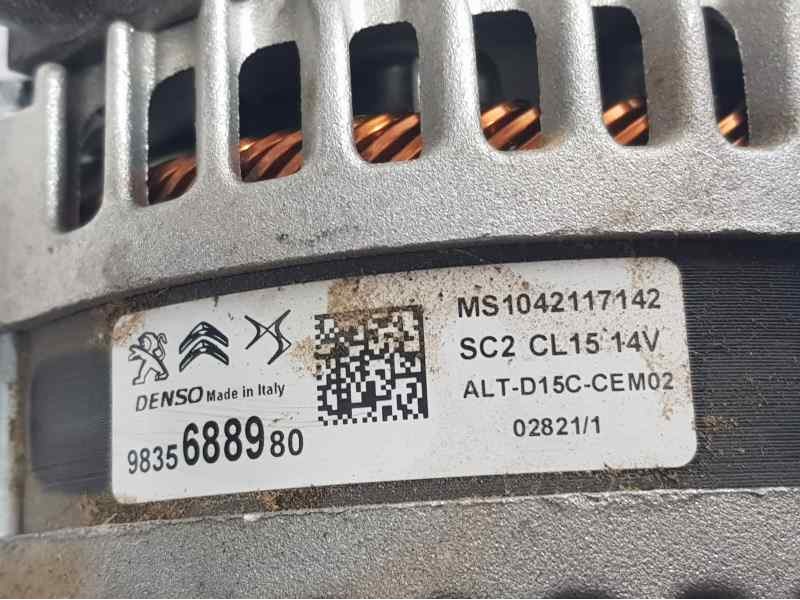 Recambio de alternador para peugeot 2008 (p1) active referencia OEM IAM 9835688980 MS1042117142 DENSO