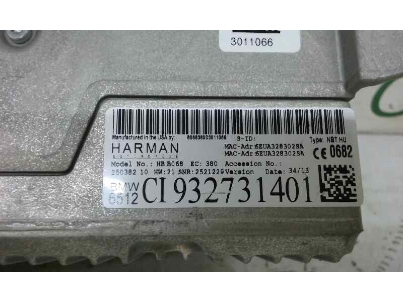 Recambio de sistema navegacion gps para bmw x5 (f15) xdrive30d referencia OEM IAM   PROMOCIONES