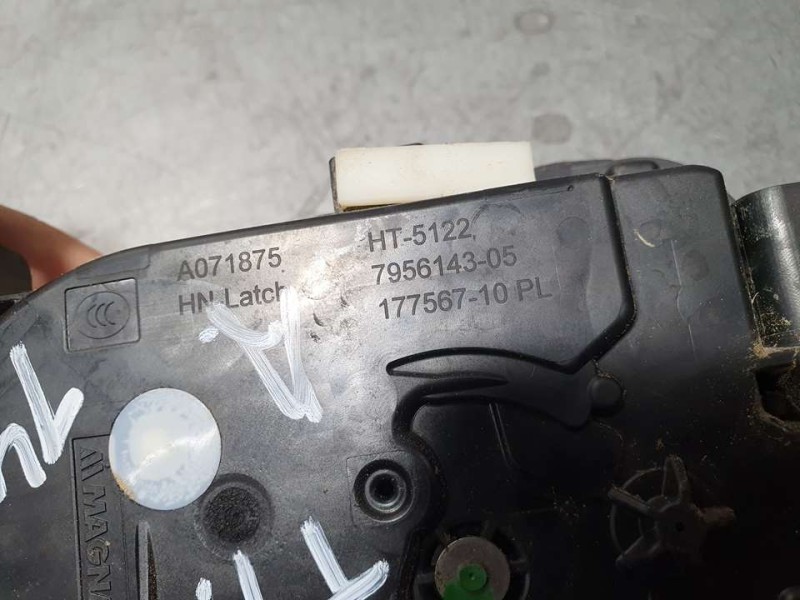 Recambio de cerradura puerta trasera izquierda para bmw serie 1 lim. (f40) 118d referencia OEM IAM 795614305 17756710 5 PINES