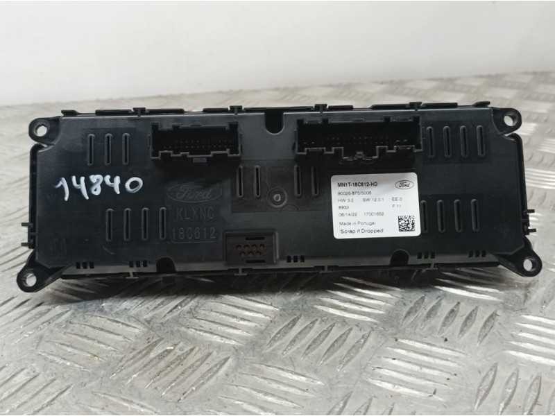 Recambio de mando climatizador para ford ecosport (cr6) st-line referencia OEM IAM MN1T18C612HD  
