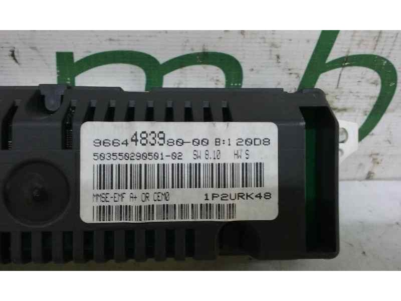 Recambio de pantalla multifuncion para peugeot 207 confort referencia OEM IAM 9664483980 9664483980 