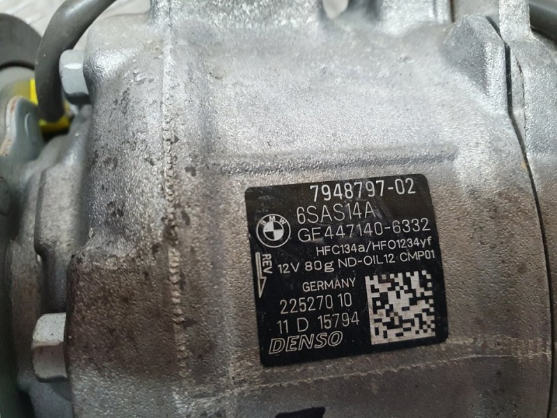 Recambio de compresor aire acondicionado para bmw serie 1 lim. (f40) 118d referencia OEM IAM 794879702 4471406332 DENSO