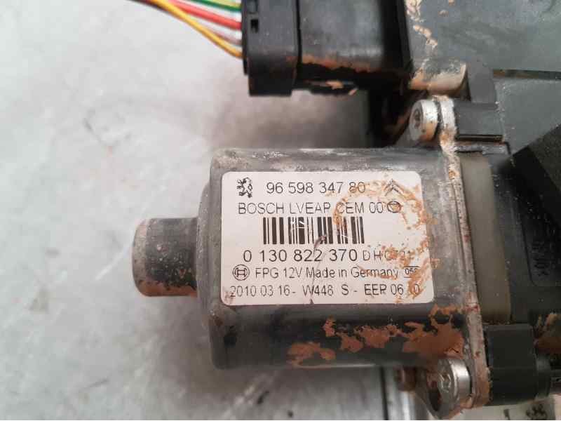 Recambio de elevalunas trasero derecho para peugeot 308 confort referencia OEM IAM 9659834780 6 PINS ELECTRICO