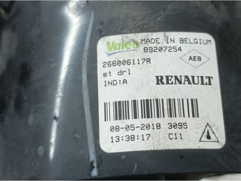 Recambio de faro antiniebla izquierdo para mercedes-benz citan (w415) furgon 109 cdi lang (a2) (415603) referencia OEM IAM 26600