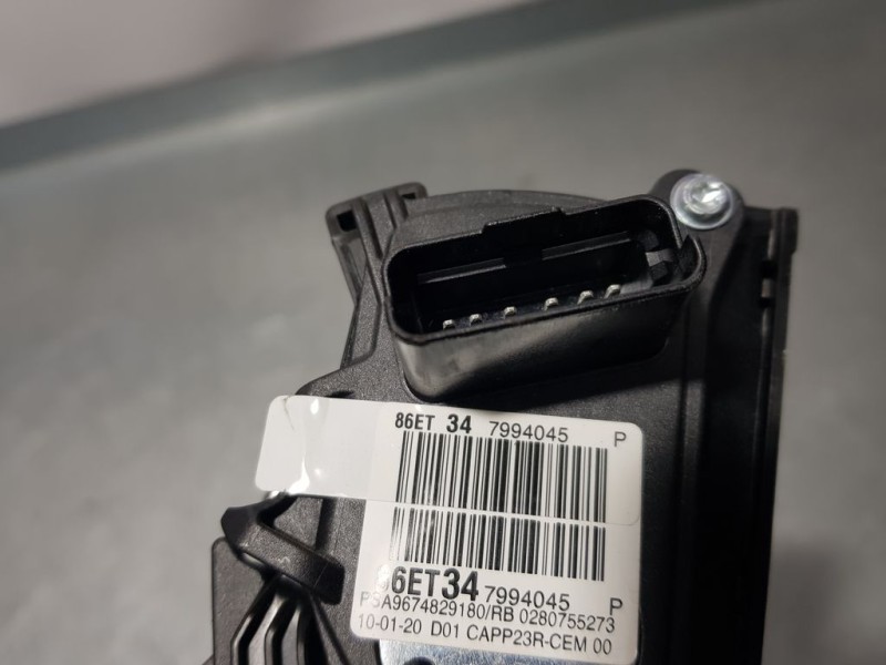 Recambio de potenciometro pedal para peugeot 308 style referencia OEM IAM 9674829180 86ET347994045 