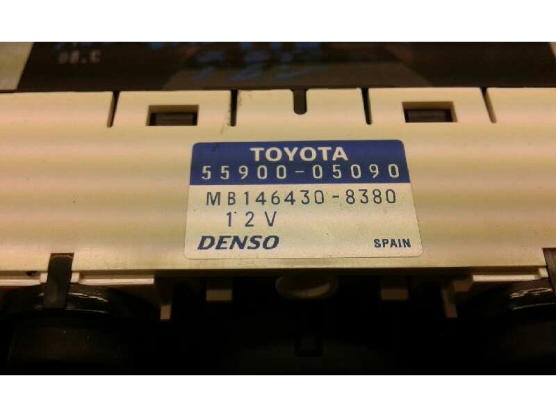 Recambio de mando climatizador para toyota avensis berlina (t 22) referencia OEM IAM 5590005090 MB1464308330 DENSO