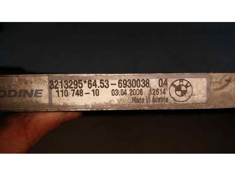 Recambio de condensador / radiador aire acondicionado para bmw serie 1 berlina (e81/e87) 116i referencia OEM IAM 6930038  