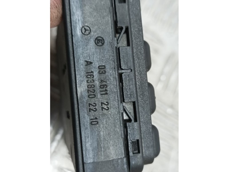 Recambio de interruptor para mercedes-benz clase m (w163) 270 cdi (163.113) referencia OEM IAM A1638202210 03461122 REGULACION D