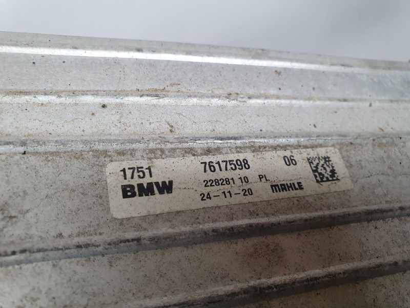 Recambio de intercooler para bmw serie 1 lim. (f40) 118d referencia OEM IAM 7617598 22828110 