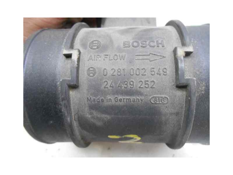 Recambio de caudalimetro para opel tigra twin top cosmo referencia OEM IAM 0281002549  BOSCH