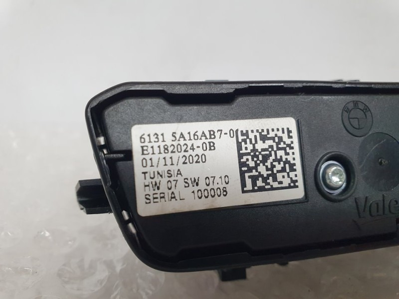 Recambio de mando luces para bmw serie 1 lim. (f40) 118d referencia OEM IAM 6131 5A16AB70 E11820240B 