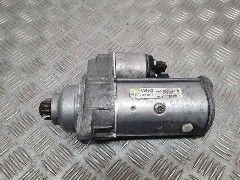 Recambio de motor arranque para audi a3 (8l) 1.9 tdi ambition referencia OEM IAM 02A911024B D7RS30 VALEO