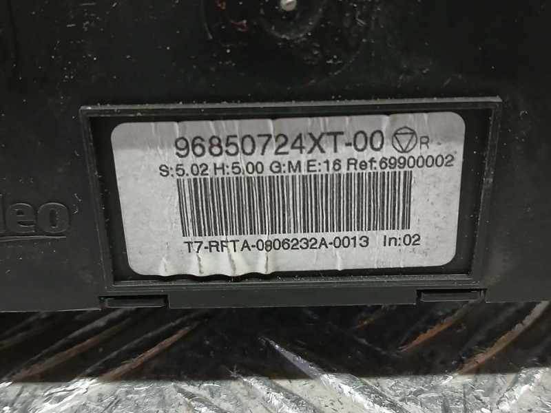 Recambio de mando climatizador para peugeot 308 confort referencia OEM IAM 96850724XT 69900002 VALEO