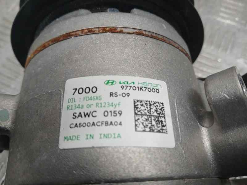 Recambio de compresor aire acondicionado para hyundai i10 (ac3) essence referencia OEM IAM 97701K7000 CA500ACFBA04 HANON