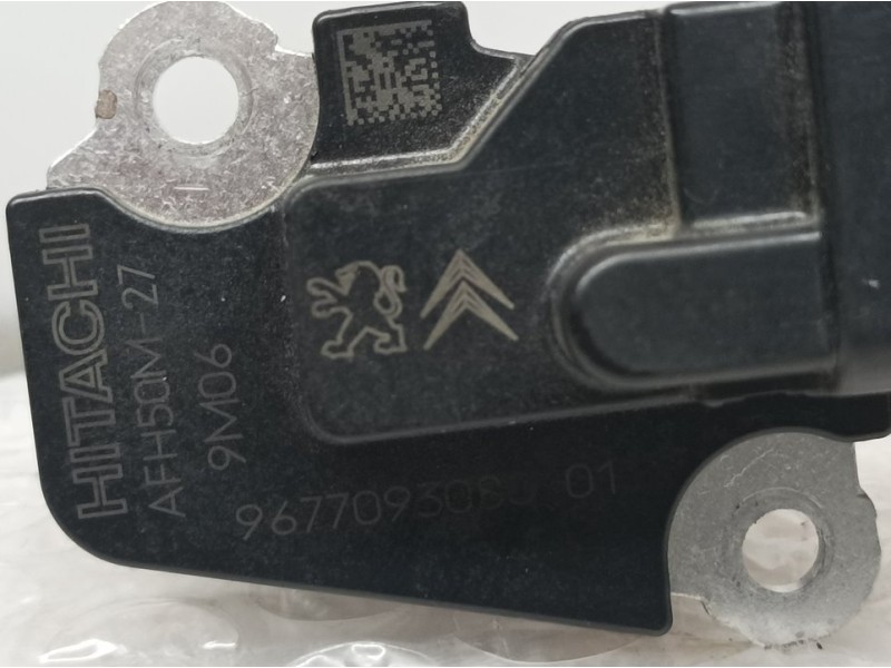 Recambio de caudalimetro para opel grandland x 120 aniversario referencia OEM IAM 9677093080 AFH50M27 HITACHI