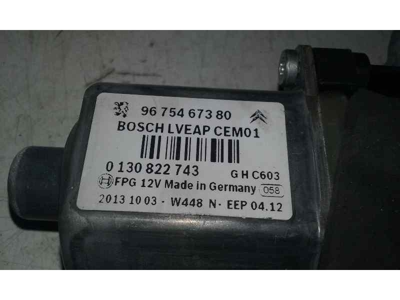 Recambio de elevalunas delantero derecho para peugeot 308 sw urban referencia OEM IAM 0130822743 6 PINS ELECTRICO