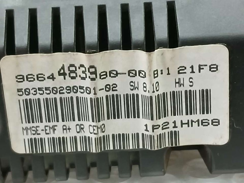 Recambio de pantalla multifuncion para peugeot 308 confort referencia OEM IAM 9664483980 503550290501 