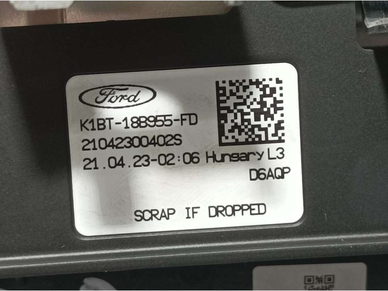 Recambio de sistema navegacion gps para ford puma st-line referencia OEM IAM K1BT18B955FD  