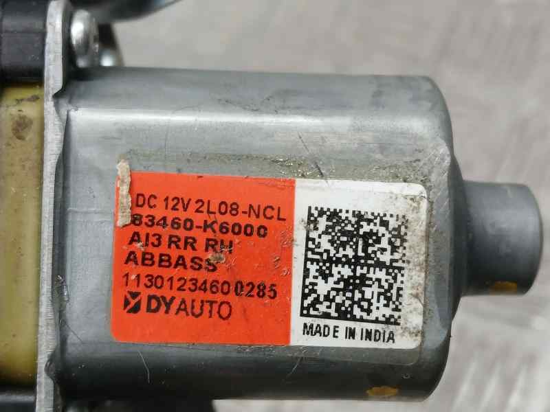 Recambio de elevalunas trasero derecho para hyundai i10 (ac3) essence referencia OEM IAM 83460K6000 83404 ELECTRICO