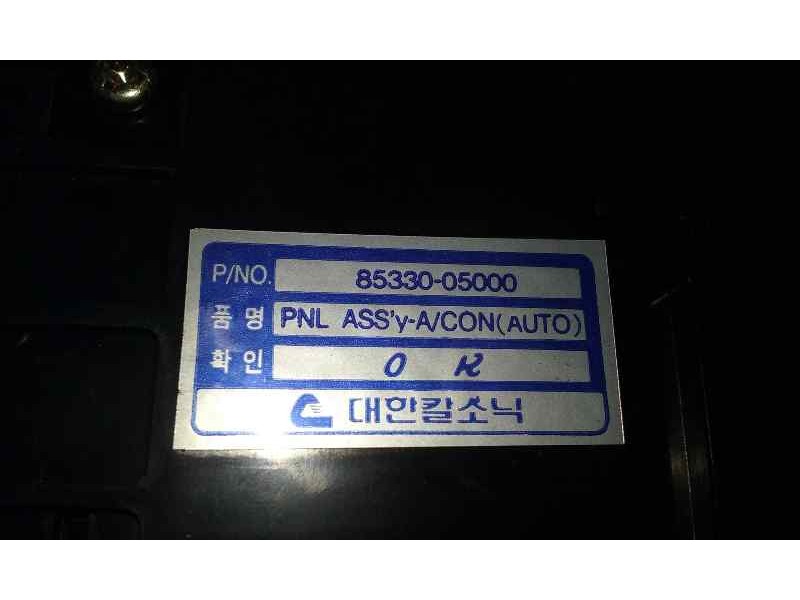 Recambio de mando climatizador para ssangyong musso referencia OEM IAM 8533005000  