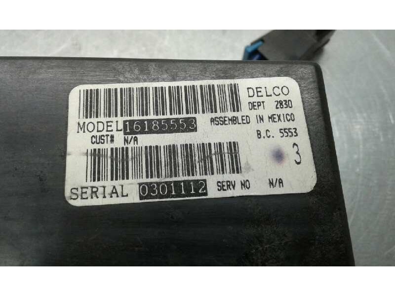 Recambio de mando calefaccion / aire acondicionado para opel pontiac trans sport referencia OEM IAM 16185553 030112 DELCO