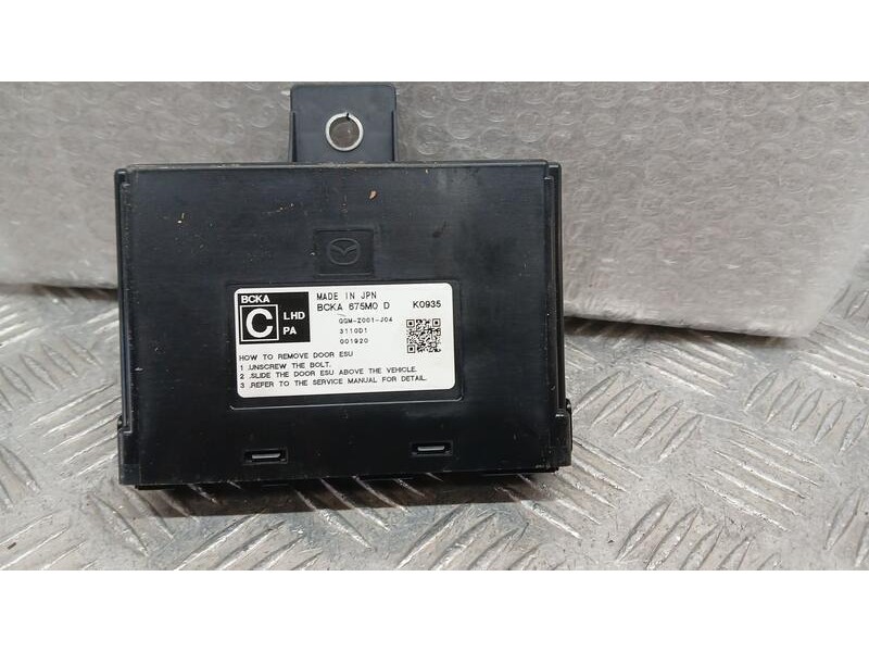 Recambio de modulo electronico para mazda cx-30 (dm) skyactiv-x m hybrid referencia OEM IAM GGMZ001J04  BCKA675M0D