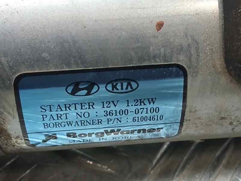Recambio de motor arranque para hyundai i10 (ac3) essence referencia OEM IAM 3610007100 61004610 BORGWARNER