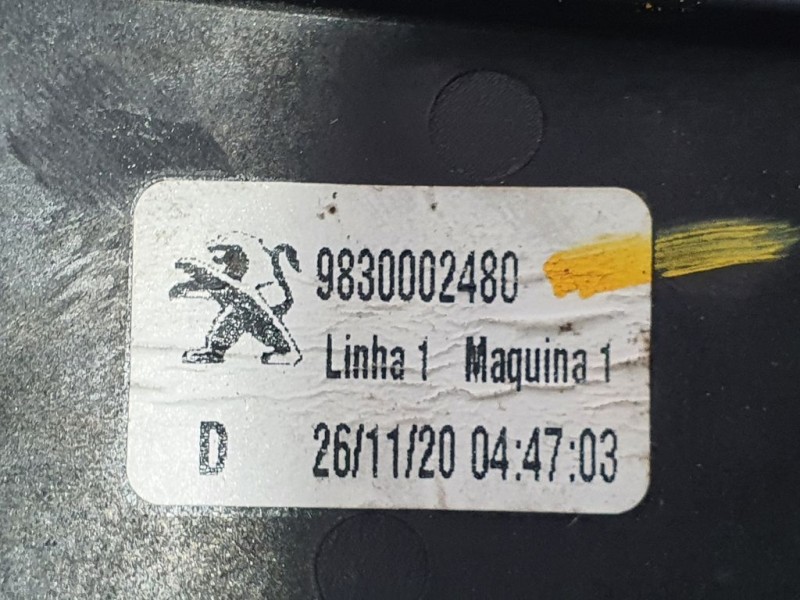Recambio de elevalunas trasero derecho para peugeot 2008 (p1) gt line referencia OEM IAM 9830002480  ELECTRICO 6 PINS