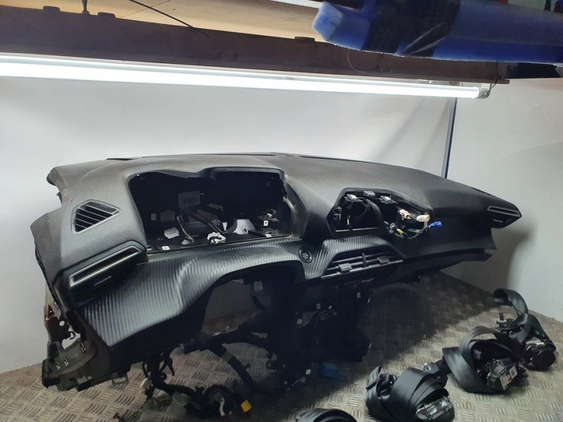 Recambio de kit airbag para peugeot 2008 (p1) gt line referencia OEM IAM 98255207ZD  C/ SALPICADERO Y PRETENSORES