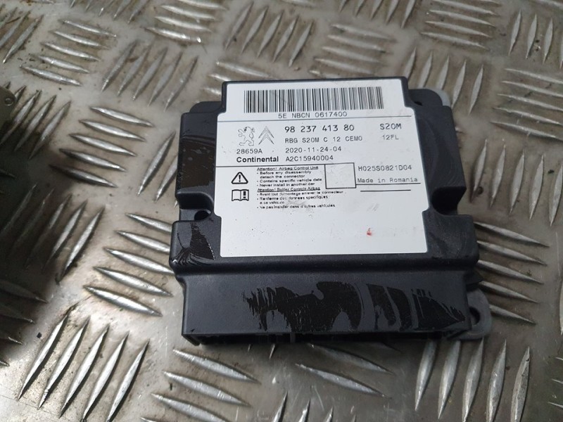 Recambio de kit airbag para peugeot 2008 (p1) gt line referencia OEM IAM 98255207ZD  C/ SALPICADERO Y PRETENSORES