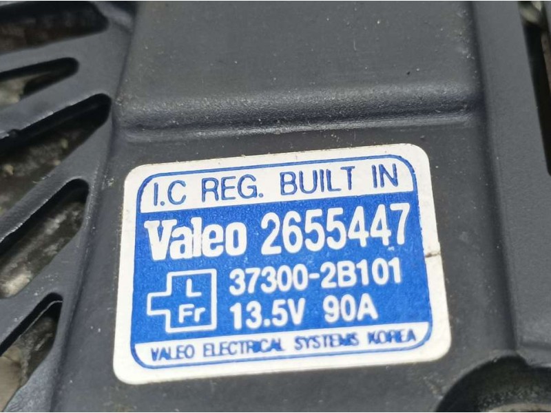 Recambio de alternador para hyundai i30 classic referencia OEM IAM 373002B101 2655447 VALEO