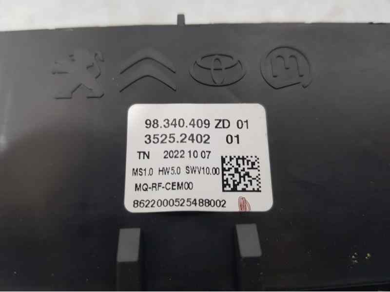 Recambio de mando calefaccion / aire acondicionado para citroën berlingo live pack talla m referencia OEM IAM 98340409  