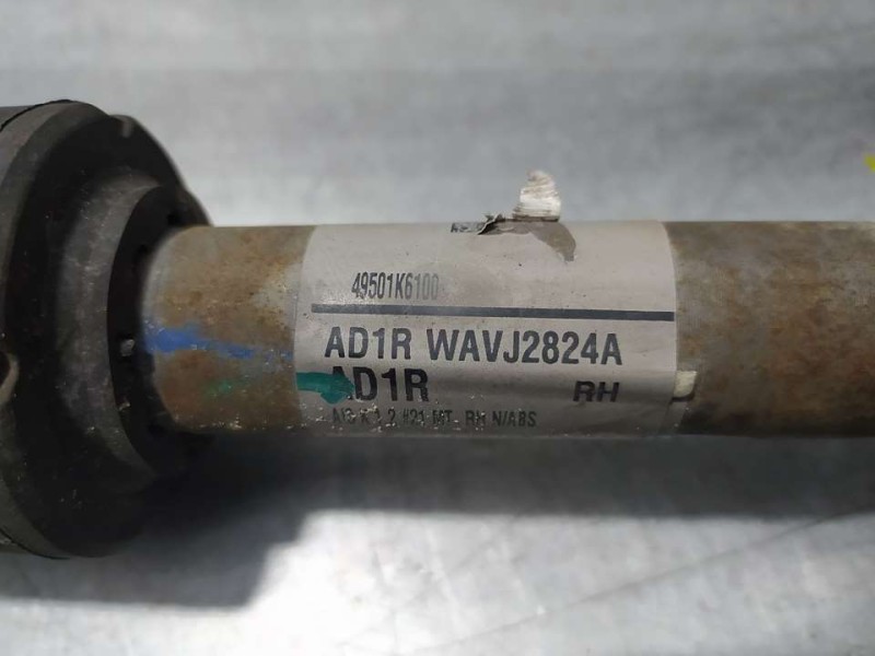 Recambio de transmision delantera derecha para hyundai i10 (ac3) essence referencia OEM IAM 49501K6100 49501 