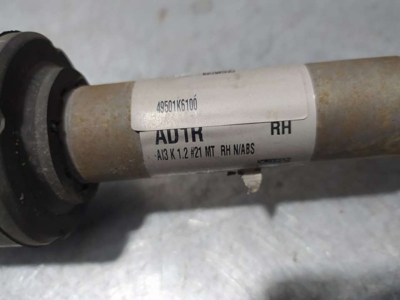Recambio de transmision delantera derecha para hyundai i10 (ac3) essence referencia OEM IAM 49501K6100 49501 