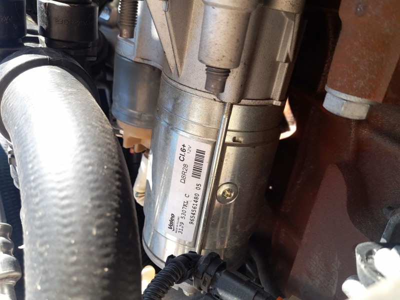 Recambio de motor arranque para peugeot 508 sw ii (fc_, fj_, f4_) 2.0 bluehdi 160 referencia OEM IAM 9654561480 VALEO D8R28
