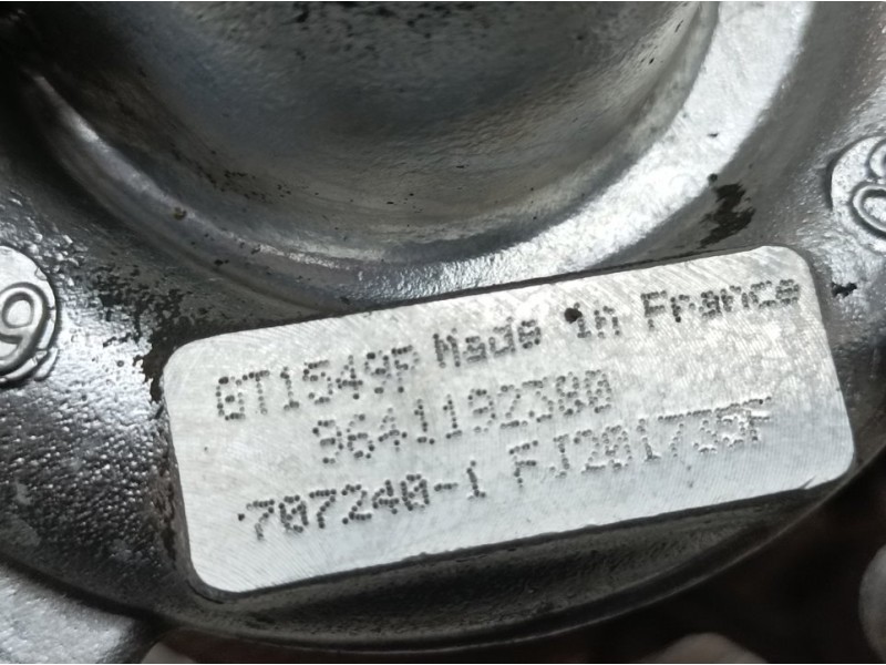 Recambio de turbocompresor para citroën c8 2.2 hdi sx referencia OEM IAM 9641192380 7072401 GARRETT